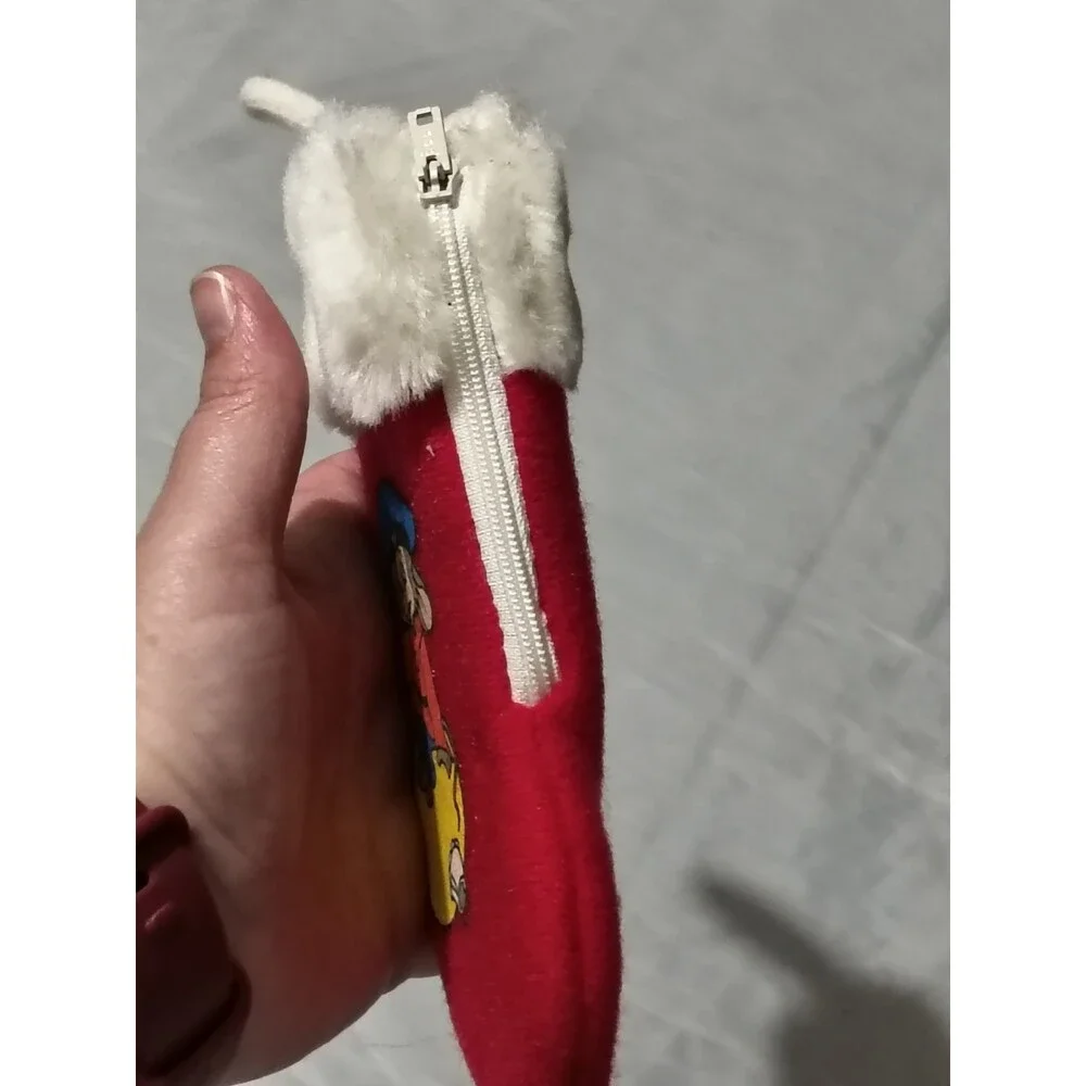 VTG Disney Fievel Mouse An American Tail 1986 Christmas Stocking Ornament